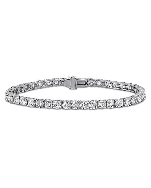 Created Forever Metallic 10 3/8 Ct Tw Lab Grown Diamond Tennis Bracelet
