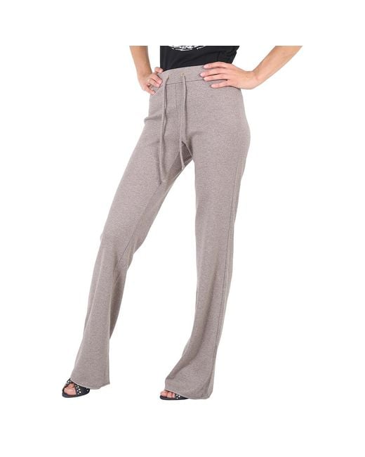 Wolford Gray Ladies Wool Jersey Trousers