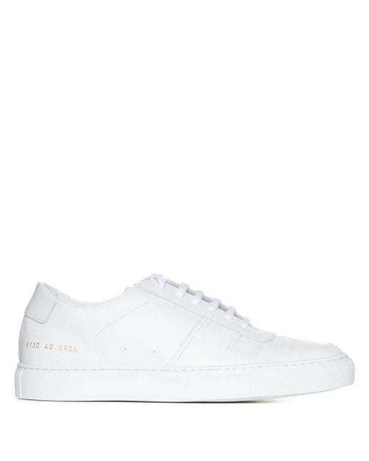 Common Projects White Bball Classic Low-Top Sneakers