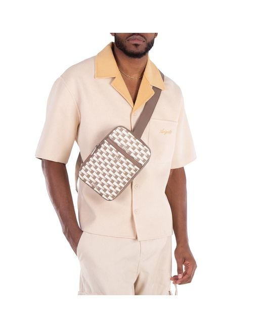 Bally Brown Pennant Slingback Bag for men