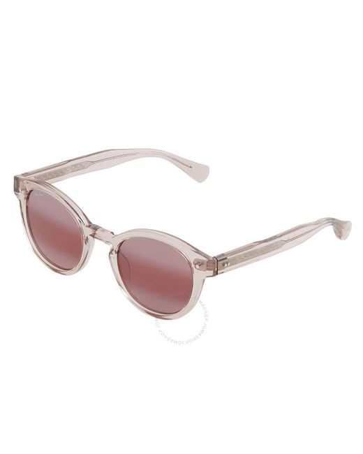 Maui Jim Pink Joy Ride Maui Rose Oval Sunglasses R841-05b 49