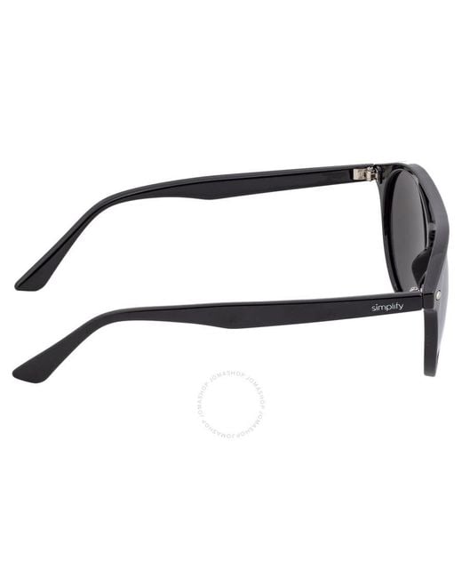 Simplify Black Cat Eye Sunglasses Ssu122-sl