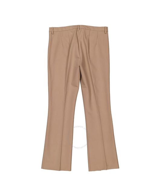 Max Mara Natural Fatina Tailored Trousers, Brand Size 44 Us