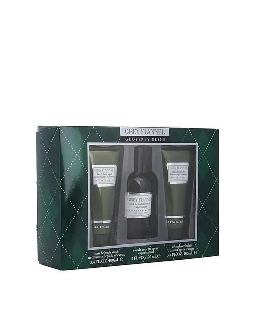 Geoffrey Beene Green Flannel Gift Set Fragrances 719346264662 for men