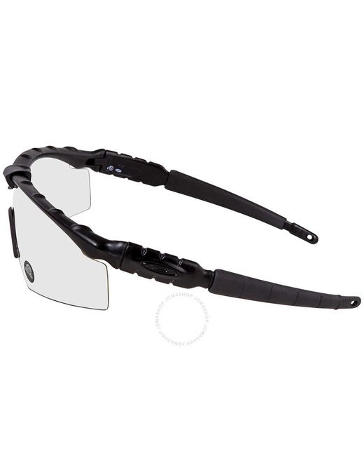 Oakley Black Ballistic M Frame 2.0 Clear Shield Sunglasses Oo9213 921304 32 for men