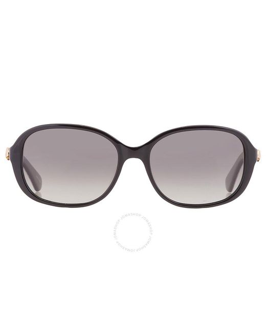 Kate Spade Brown Polarized Grey Square Sunglasses Izabella/g/s 0807/wj 55