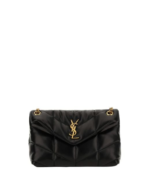 Saint Laurent Black Lou Lou Shoulder Bag for men