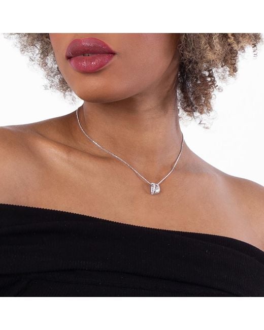 Swarovski Metallic Hyperbola Pendant for men