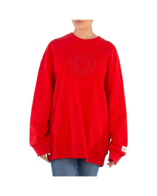 Stella McCartney 2001 Logo Crest Embroidred Sweatshirt