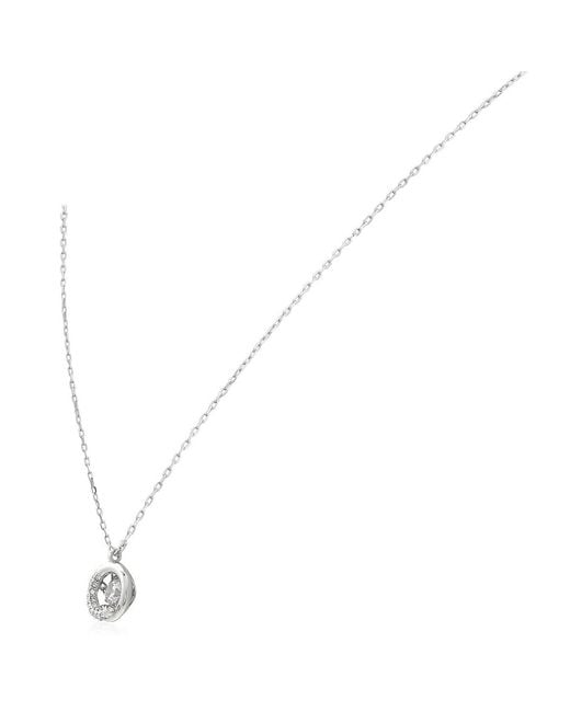 Swarovski Metallic Dextera Round Pendant Necklace for men