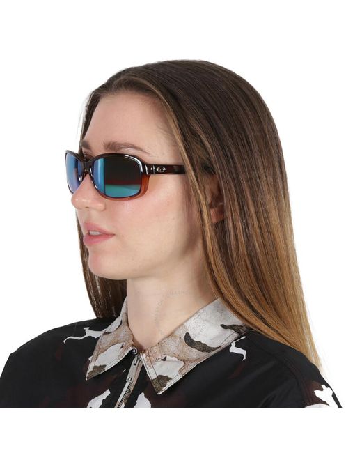Costa Del Mar Green Seadrift Gren Mirror Polarized Polycarbonate Rectangular Sunglasses 6s9114 911405 58