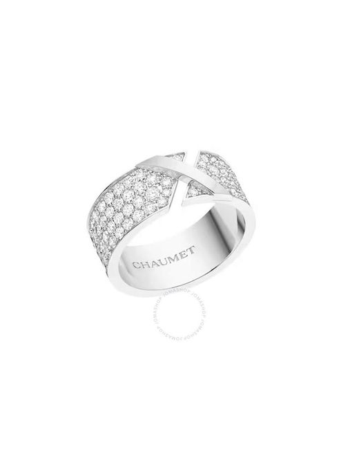 Chaumet Metallic 18K Liens Evidence Diamond Ring