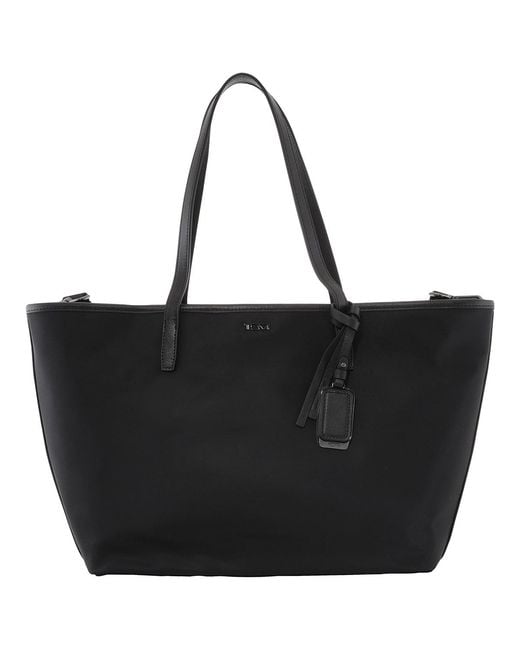 Tumi Black Voyageur Small Everyday Tote Bag