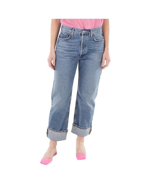 Agolde Blue Fran Jean