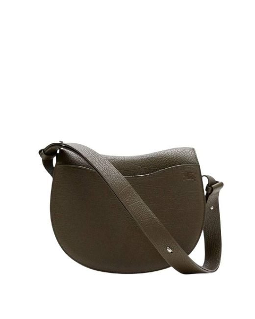 Burberry Brown Rocking Horse Medium Leather Bag