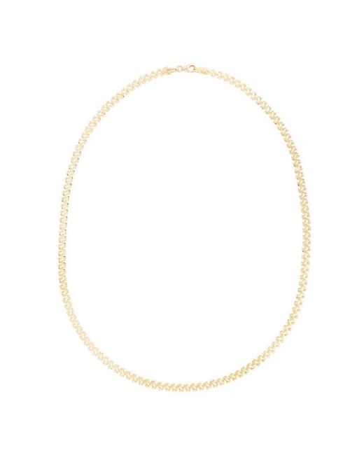 Tresorra Metallic 14K Textured Fancy Chain Necklace