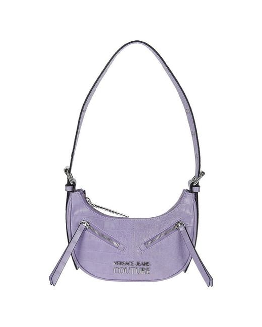 Versace Purple Jeans Couture Bag