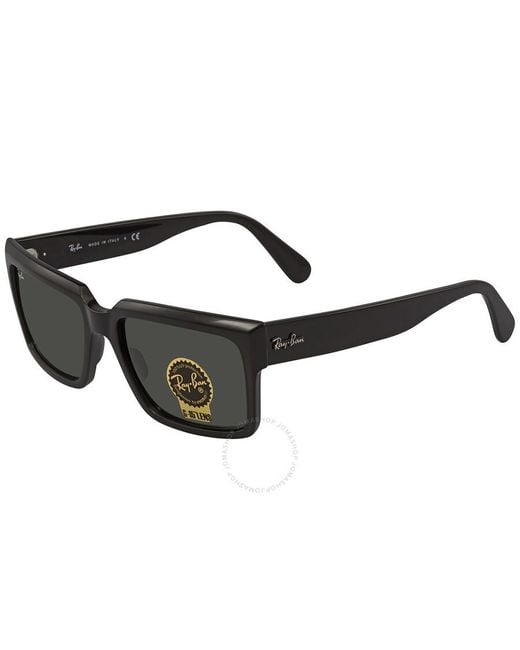 Ray-Ban Black Inverness Green Classic G-15 Rectangular Sunglasses Rb2191 901/31 54