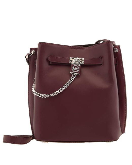 Michael kors hamilton purple sale