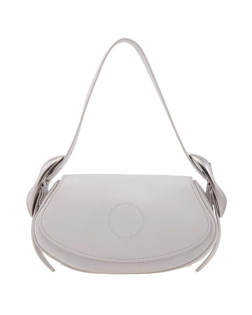 T By Alexander Wang Gray Small Orb Shoulder Bag