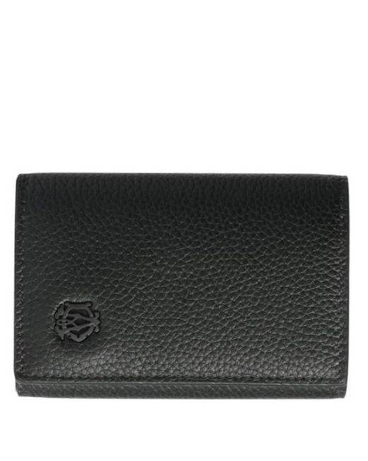 Dunhill Black Burlington Leather Key Case for men