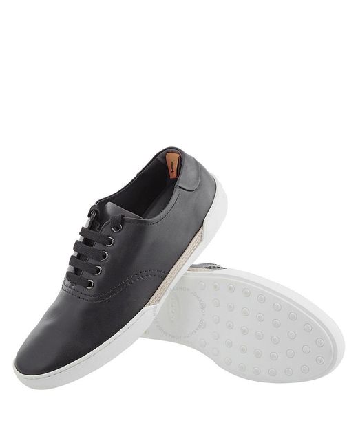 Tod's Gray Allacciato Gomma Lace-up Low-top Sneakers for men