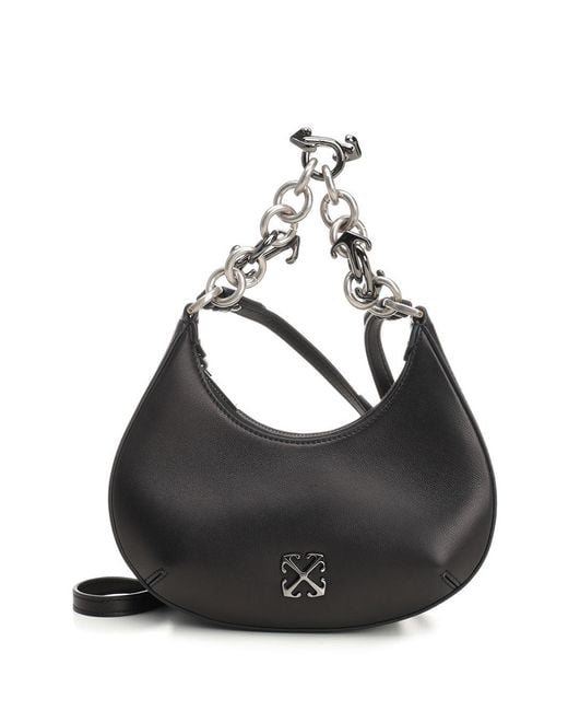 Off-White c/o Virgil Abloh Black Hemisphere Shoulder Bags