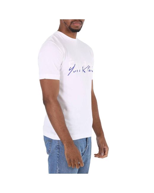 Etudes Studio White Yves Wonder Signature T-shirt for men