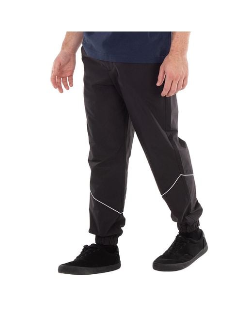 Maison Kitsuné Black Fox Patch Polyamide Technical Trousers, Brand Size 40 for men