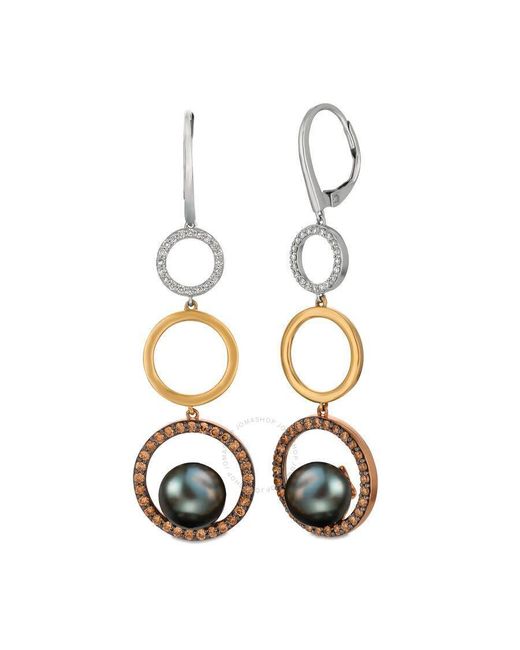 Le Vian White Wisdon Pearls Earrings Set