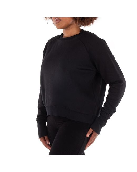 The Good Tee Black Sustainable Cozy Crewneck Sweatshirt