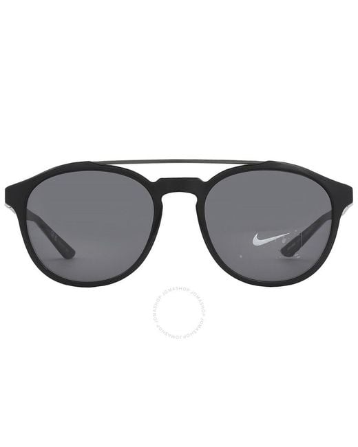 Nike Gray Dark Grey Round Sunglasses Kismet Ev1203 001 54