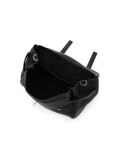 Mulberry Black Alexa Medium Hammered Leather Bag
