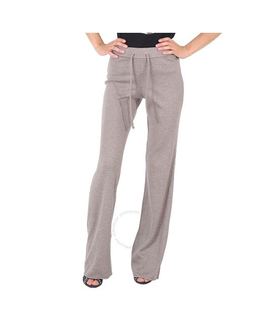Wolford Gray Wool Jersey Trousers