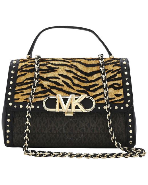 Michael kors clearance tiger print tote