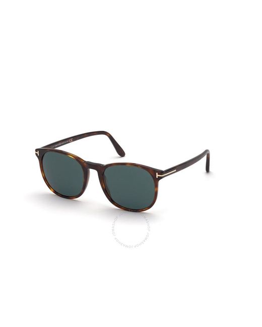 Tom Ford Multicolor Ansel Blue Round Sunglasses Ft0858 54v 51 for men