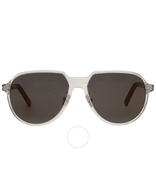 Dior Brown Pilot Sunglasses Dm40005f 26l 58 for men