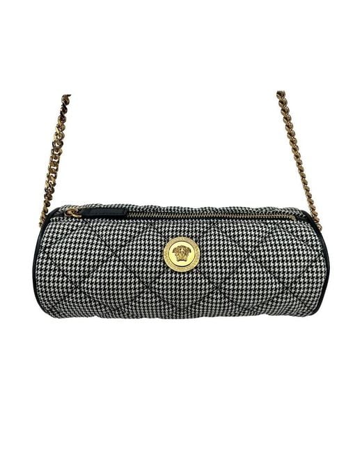 Versace Black Medusa Crossbody Bag for men