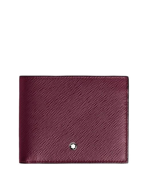 Montblanc Purple Sartorial Compact Leather Wallet for men