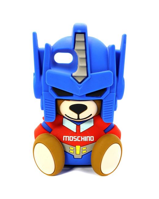 Moschino Blue Mchino Transformer Teddy Bear Iphone 7 Case