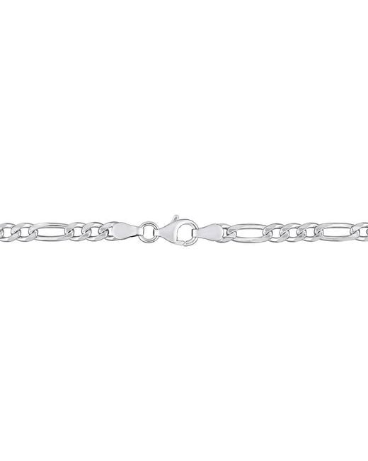 Amour Metallic 3.8Mm Figaro Chain Necklace