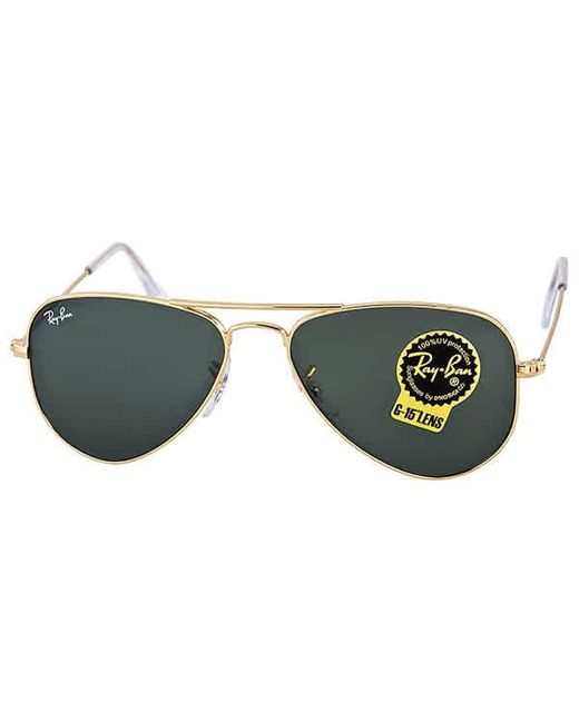 Ray-Ban Metallic Ray-ban Small Aviator Sunglasses Arista Gold-tone G-15 Xlt 3044-52-l0207
