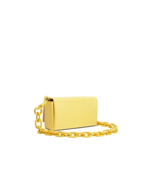 Furla Yellow Bloombag Mini Shoulder Bag for men