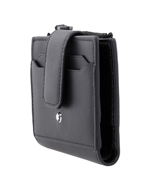 Montblanc Black Soft 6Cc Mini Wallet
