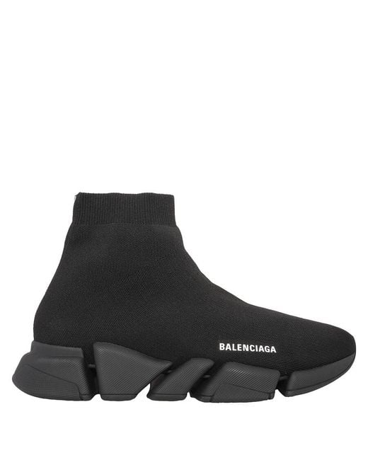 Balenciaga Black Speed 2.0 Technical 3D Knit Sneakers, Brand Size 41 (Us for men