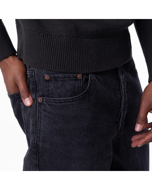 Saint Laurent Blue Denim Loose-Fit Jeans, Waist for men