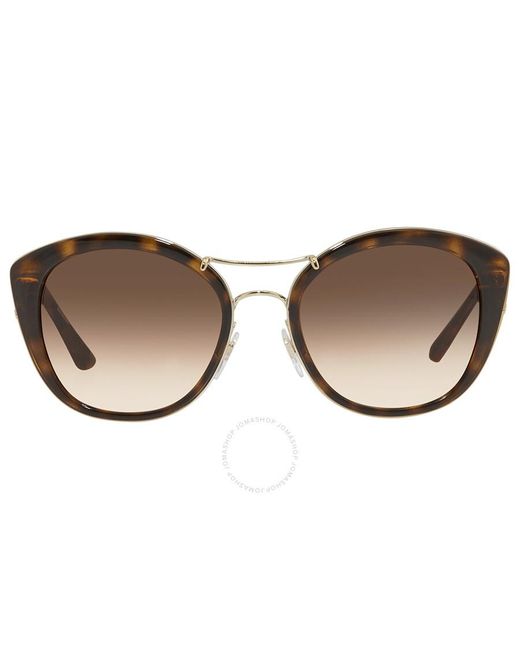 Burberry Brown Gradient Round Sunglasses Be4251q 300213