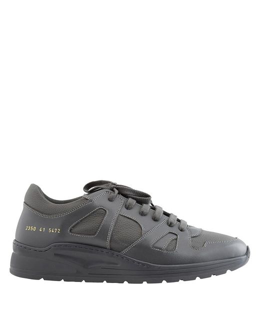 Common Projects Gray Dark Track Technical Sneakers for men
