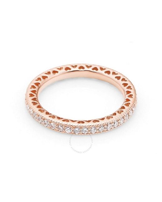 Pandora White Sparkle & Hearts Ring, Brand
