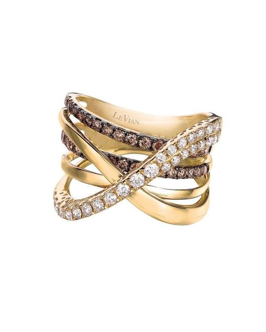 Le Vian Metallic Ladies Vanilla Diamond Rings Set